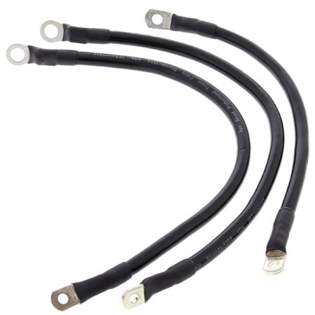 Taverner Motorsports - Battery Cables; FXR'82-88 Blk - ABR-79-3003-1