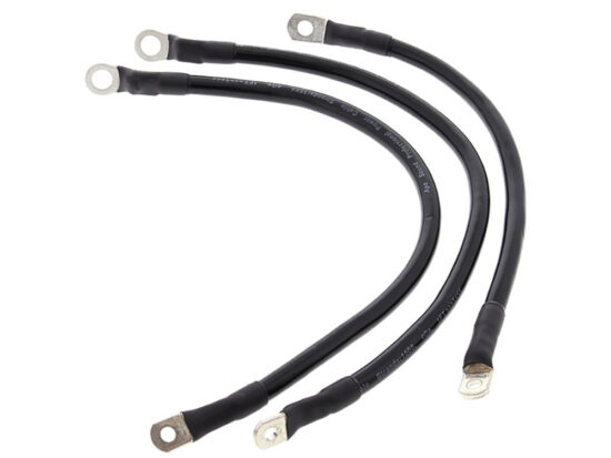 Taverner Motorsports - Battery Cables; FXR'82-88 Blk - ABR-79-3003-1