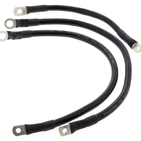 Taverner Motorsports - Battery Cables; FL'65-79 Blk - ABR-79-3006-1