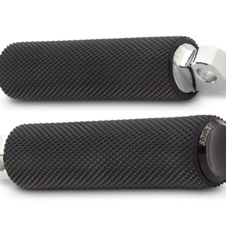 Taverner Motorsports - Footpegs; Knurled Fusion Blk - AN-07-925