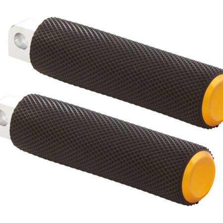 Taverner Motorsports - Footpegs; Knurled Fusion Gold - AN-07-939