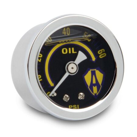 Taverner Motorsports - Oil Pressure Gauge; Repl. Chr Kits - AN-15-655