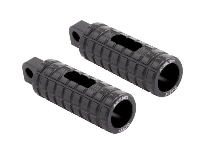 Taverner Motorsports - Footpegs; SpeedLiner Blk - AN-400-036