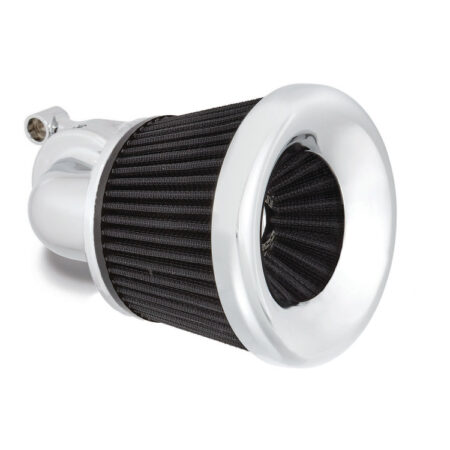 Taverner Motorsports - A/Filter; Velocity 90° M8'17up Chr - AN-600-029