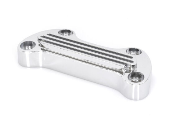 Taverner Motorsports - H/Bar Top Clamp; Finned BT'74up