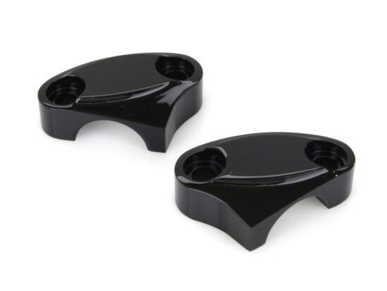 Taverner Motorsports - H/Bar Top Clamp; 2 Piece Blk - BAI-57-6029AB