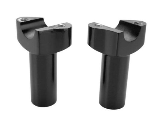 Taverner Motorsports - Risers; 4.5" Straight Blk - BAI-H57-6076BF-4.5