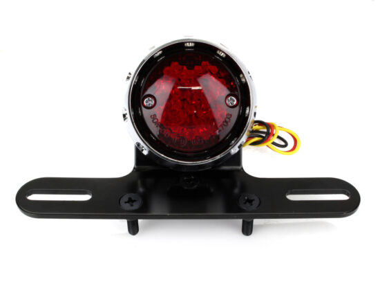 Taverner Motorsports - T/Light; Retro Bobber LED Chr - BAI-L24-0437CRLEDE