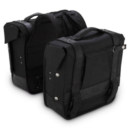 Taverner Motorsports - Bag; Throw-over Saddlebags Blk - BB15-1002B