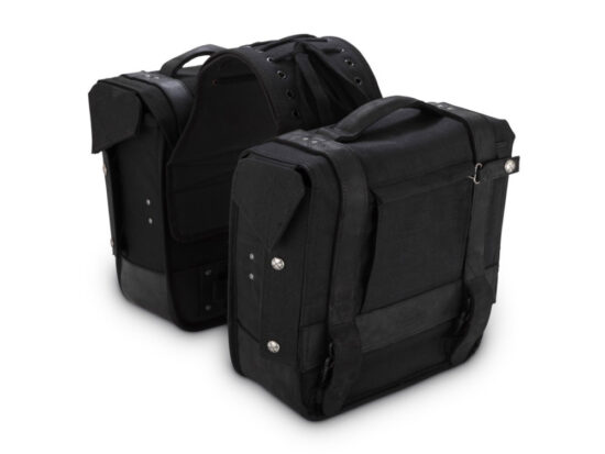 Taverner Motorsports - Bag; Throw-over Saddlebags Blk - BB15-1002B