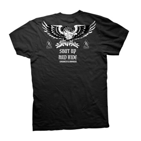 Taverner Motorsports - T-Shirt; Shut Up And Ride 3 - L