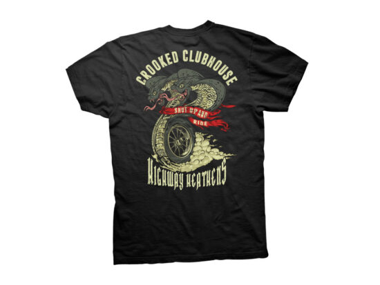 Taverner Motorsports - T-Shirt; Snaked - M