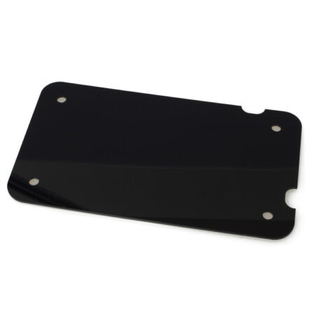 Taverner Motorsports - N/Plate Backing Plate; Flat Blk - CD-LPFBCKB