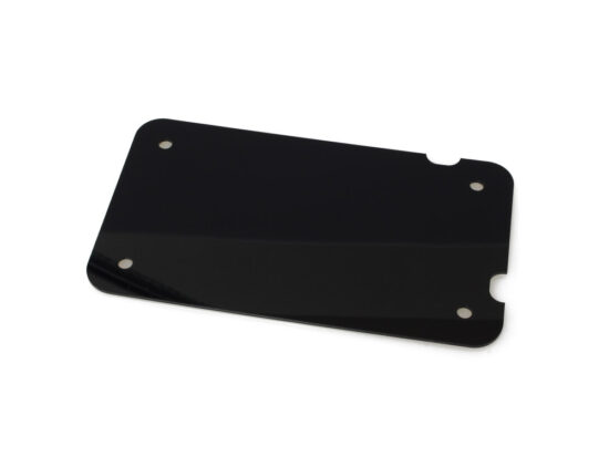 Taverner Motorsports - N/Plate Backing Plate; Flat Blk - CD-LPFBCKB