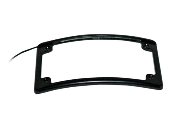 Taverner Motorsports - N/Plate Frame; Curved Low Profile - CD-LPFRADBLP