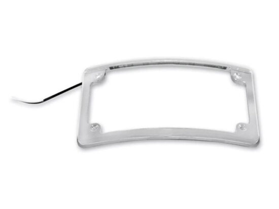 Taverner Motorsports - N/Plate Frame; Curved Low Profile - CD-LPFRADCLP