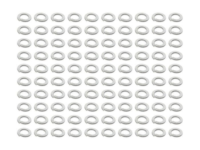 Taverner Motorsports - Washer; Lock 5/16" Chr (Pack 100) - CM-5-16-L-100