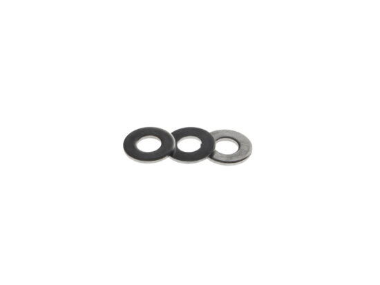 Taverner Motorsports - Washer; Flat 1/4" Chr (Pack 12) - CM-8166-12