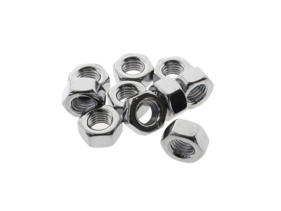 Taverner Motorsports - Nut; Hex unf 5/16-24 (Pk10) Chr - CM-HN-401