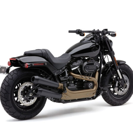 Taverner Motorsports - Mufflers; S/Tail'18up FXFB Blk/Blk - COB-6046B