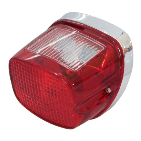 Taverner Motorsports - T/Light; BT/XL'73-98 w/Red Lens - CP-8048