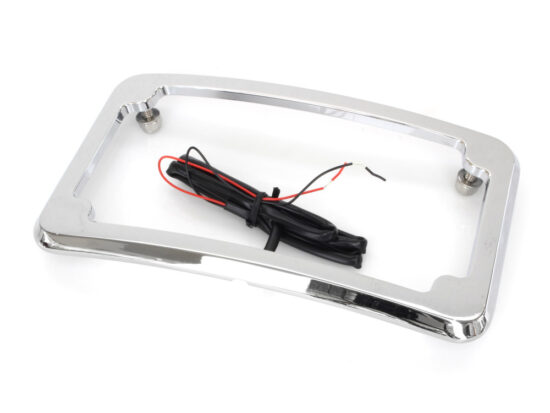 Taverner Motorsports - N/Plate Frame; Curved N/Plate Light - CV4617