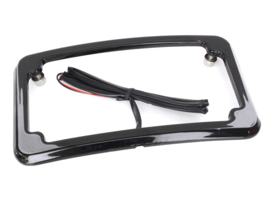 Taverner Motorsports - N/Plate Frame; Curved N/Plate Light - CV4617B