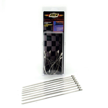 Taverner Motorsports - Stainless Steel Locking Ties 8" - DEI-010201