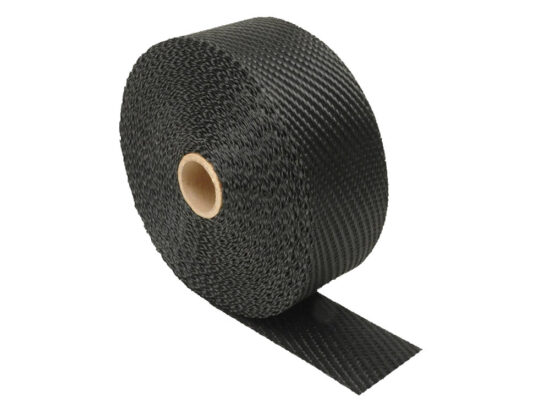 Taverner Motorsports - Heat Wrap; Blk Titanium 2" x 100ft - DEI-901138