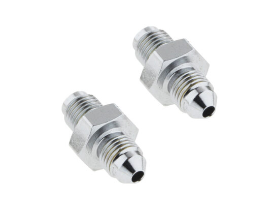 Taverner Motorsports - Adapter; #3 x 3/8-24 Straight(Pair) - GOO-P10324-03CH-2