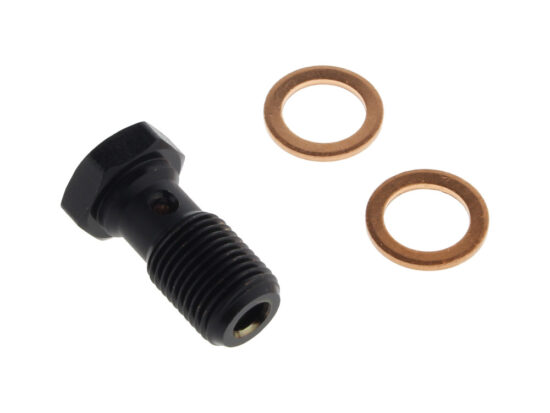 Taverner Motorsports - Banjo Bolt; 7/16" Blk - GOO-P775-44BK