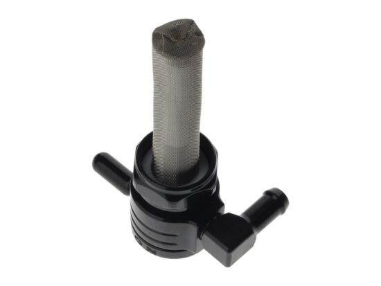 Taverner Motorsports - Petcock; 22mm Forward 5/16" Blk - GP-76-312F-BLK