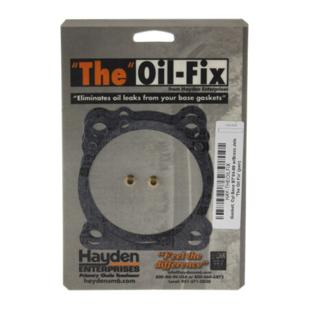 Taverner Motorsports - Gasket; Cyl Base BT'84-99 w/Brass - HAY-THEOILFIX