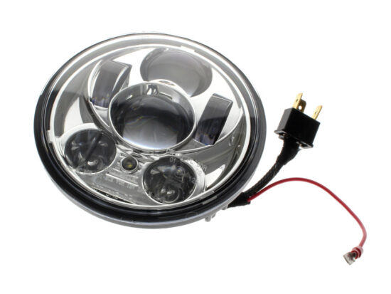 Taverner Motorsports - H/Light; 5-3/4" w/Parker 50w LED - HOG-4057CA-CHR