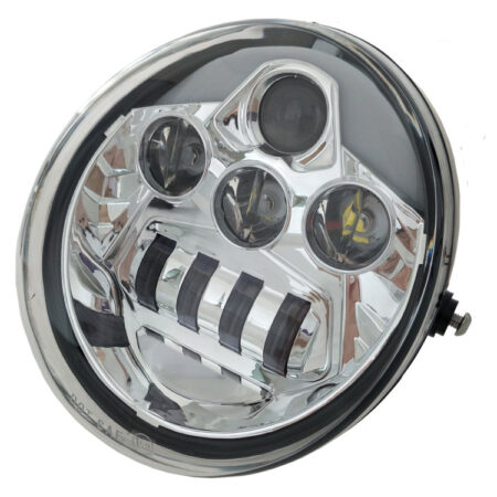 Taverner Motorsports - H/Light; V-Rod 5-3/4" 60w LED Chr - HOG-5570VRP-CHR