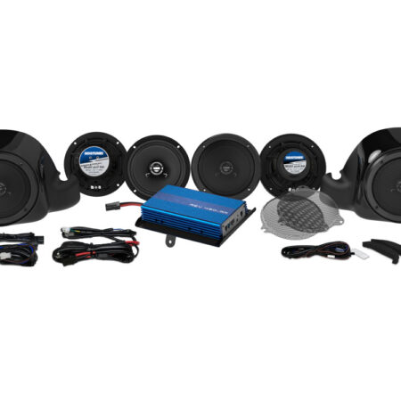 Taverner Motorsports - 6 Speaker HT Kit; FLHTCU'14-23 - HT-G4-LIMITED-RM