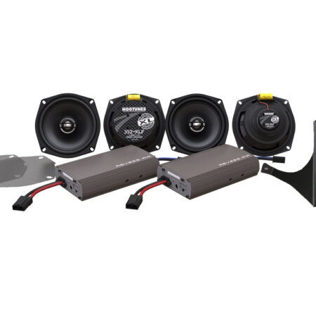 Taverner Motorsports - 4 Speaker HT XL Kit; FLHT'98-13 - HT-ULTRA-KIT-XL