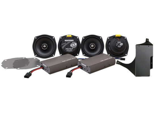 Taverner Motorsports - 4 Speaker HT XL Kit; FLHT'98-13 - HT-ULTRA-KIT-XL