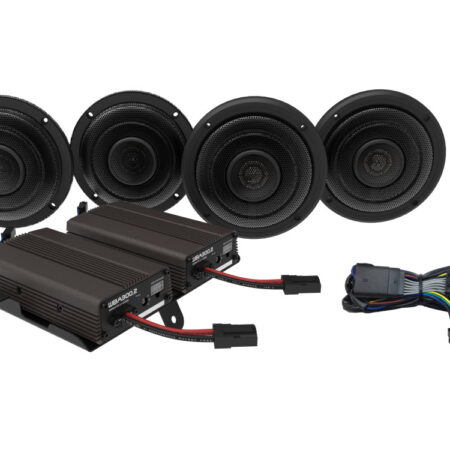 Taverner Motorsports - 4 Speaker WB Kit; FLHT'14-23 - HT-WILD-BOAR-ULTRA