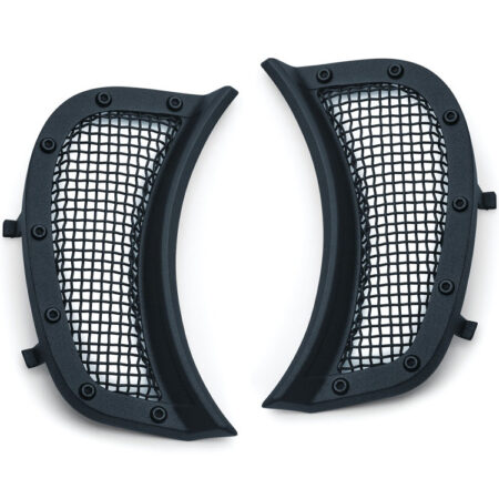 Taverner Motorsports - Mesh Headlight Vent Accents; Blk - K6519