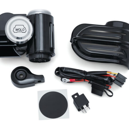 Taverner Motorsports - Air Horn; Deluxe Wolo Bad Boy Blk - K7463