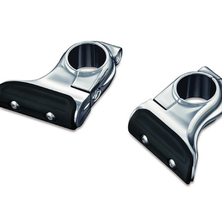 Taverner Motorsports - Toe Rest Cruise Pegs; Chr