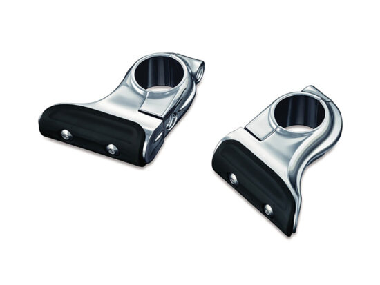 Taverner Motorsports - Toe Rest Cruise Pegs; Chr