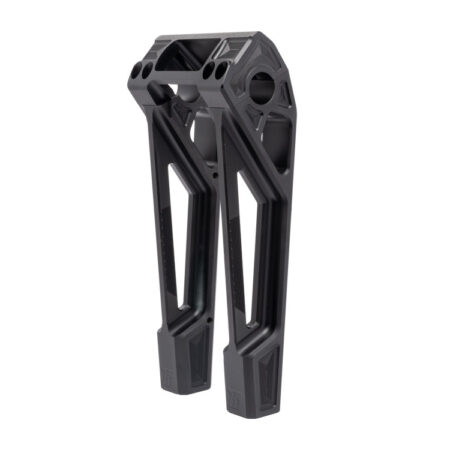 Taverner Motorsports - Risers; Fastback 10" Straight Blk - KM-K55121