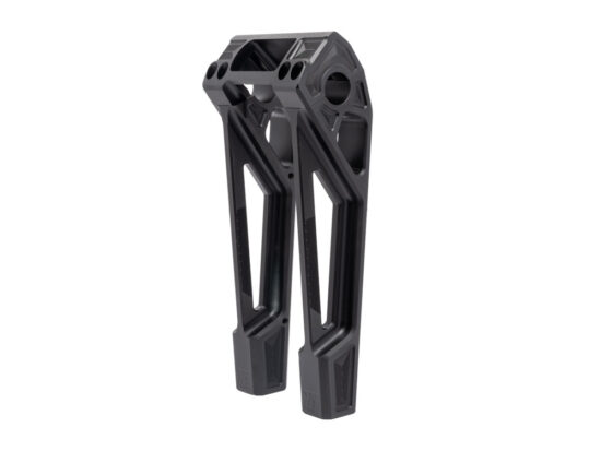 Taverner Motorsports - Risers; Fastback 10" Straight Blk - KM-K55121