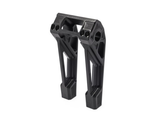 Taverner Motorsports - Risers; Fastback 8" Straight Blk - KM-K55122