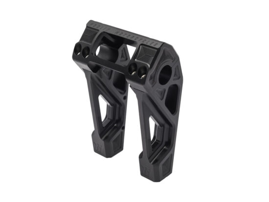 Taverner Motorsports - Risers; Fastback 6" Straight Blk - KM-K55123