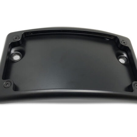 Taverner Motorsports - N/Plate Frame; Curved FLH'13up Blk - KM-KUS20100