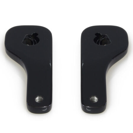 Taverner Motorsports - Mirror Brackets; Drop-Down FLH'14up - LA-9001-01B