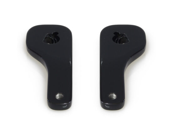 Taverner Motorsports - Mirror Brackets; Drop-Down FLH'14up - LA-9001-01B